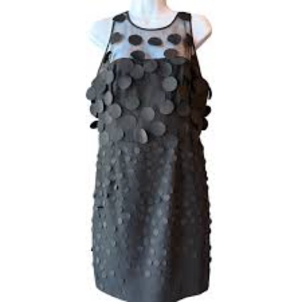 NWT Polka Dot Appliqué Party Dress